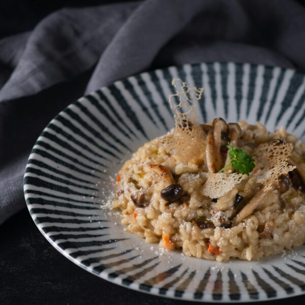 Risotto mit Pilzen