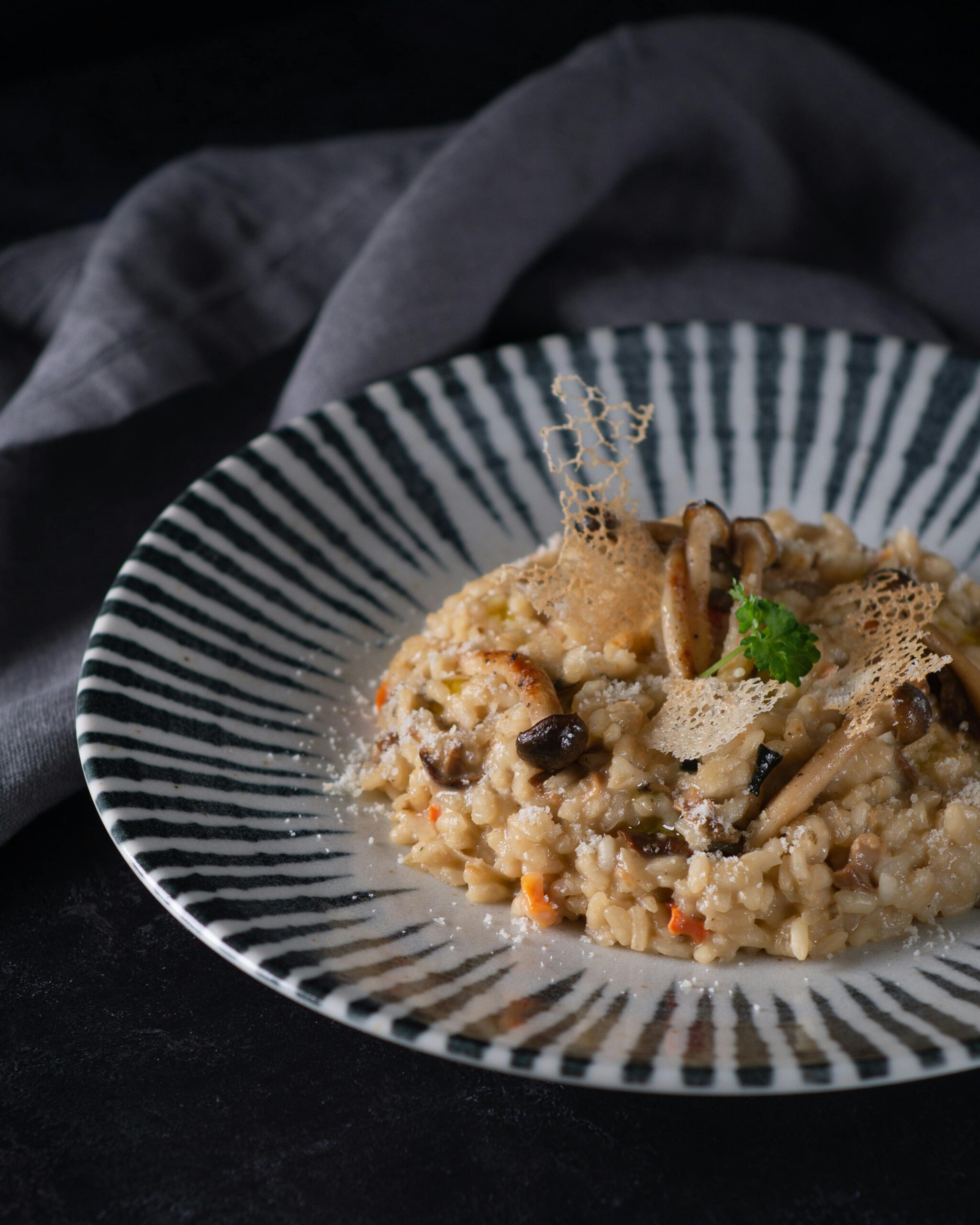 Risotto mit Pilzen